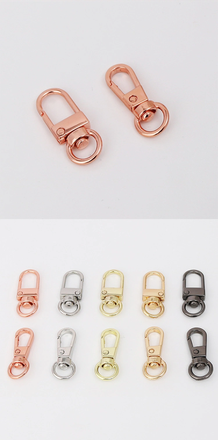 Zinc Alloy Luggage Buckle Hook Buckle Metal Spring Buckle