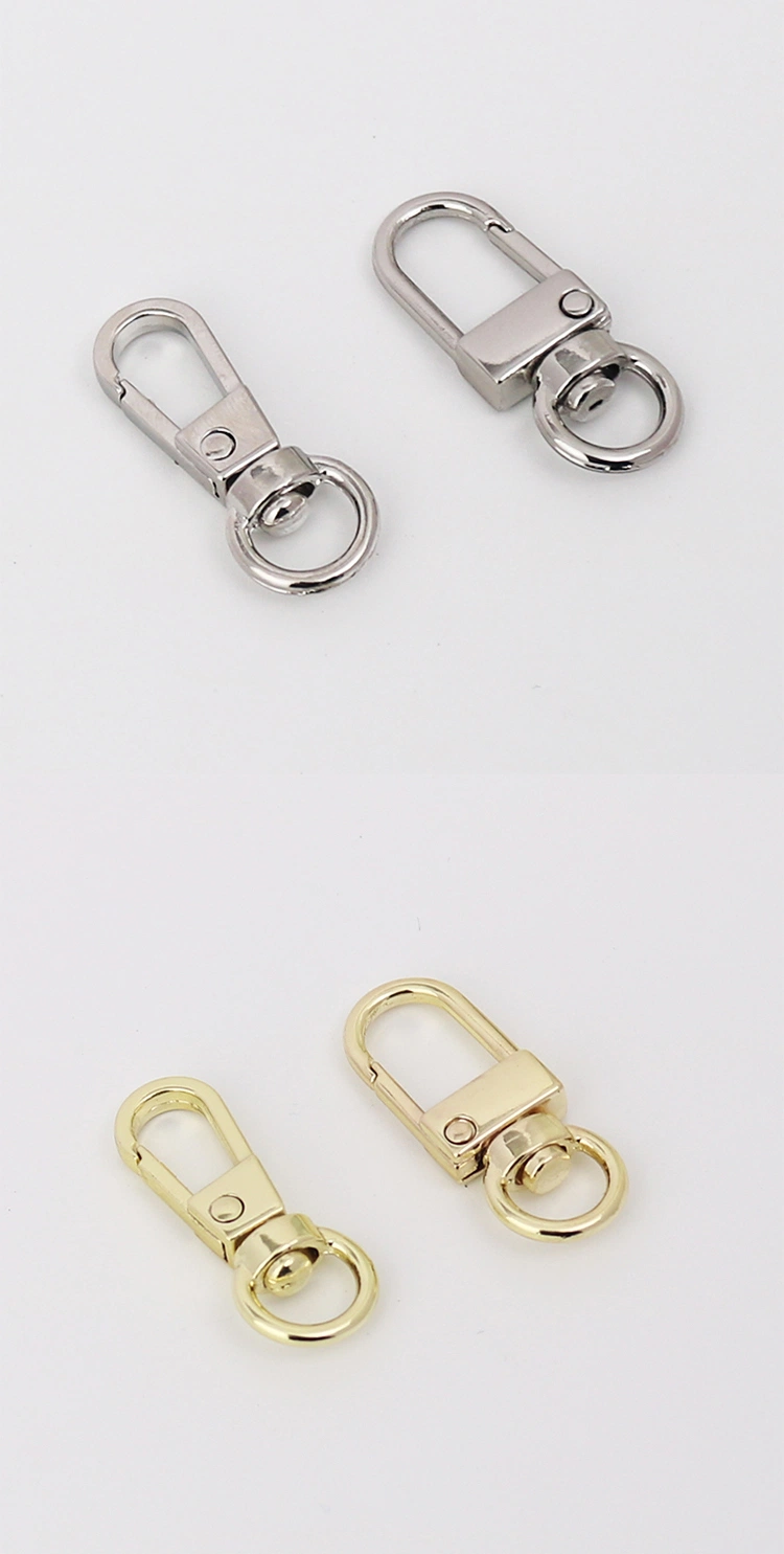 Zinc Alloy Luggage Buckle Hook Buckle Metal Spring Buckle